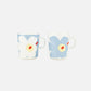 Marimekko Oiva / Juhla Unikko Mug 250ml Set of 2 (White, Light Blue, Sand, Orange)