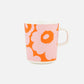 Oiva / Unikko Mug 250ml (White, Pink, Orange)