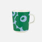 Marimekko Oiva / Unikko Mug 250ml (White, Green, Light Blue)
