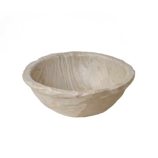 Marble Bowl Beige Small