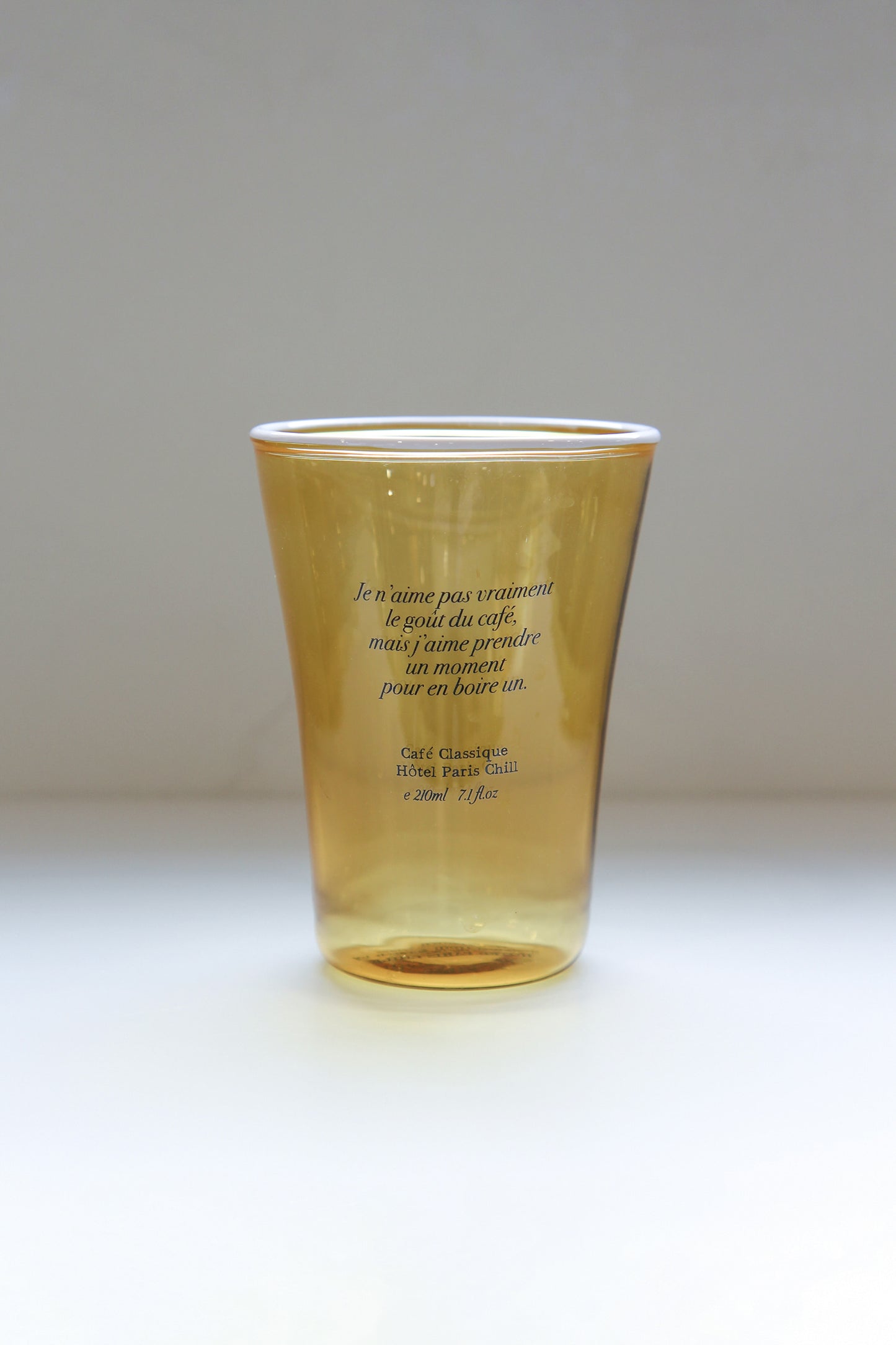 Sun Kissed Glass Cup (Vanilla)