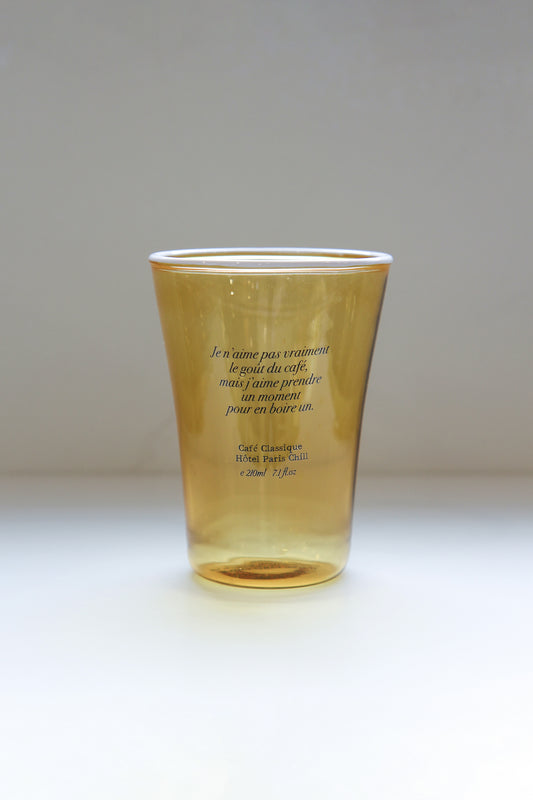 Sun Kissed Glass Cup (Vanilla)