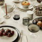 Ripple Champagne Saucers Set of 2 (Smoked Grey)
