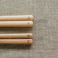Studio M' Gros Maple Chopsticks 22.5cm comparing to chestnut chopsticks. 