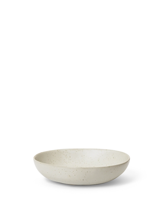 Flow Bowl Large (Off-White Speckle)