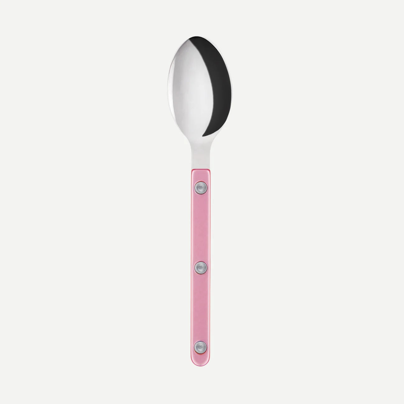 SABRE PARIS Bistrot スープスプーン 2本ピンク・パープル新品 Sabre Paris Bistrot Pearly Shiny Cutlery - Soft Pink