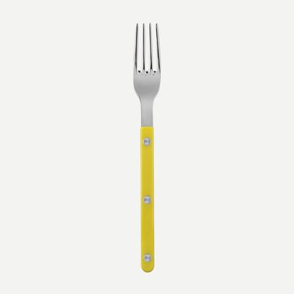 Bistrot Shiny Solid Cutlery - Yellow