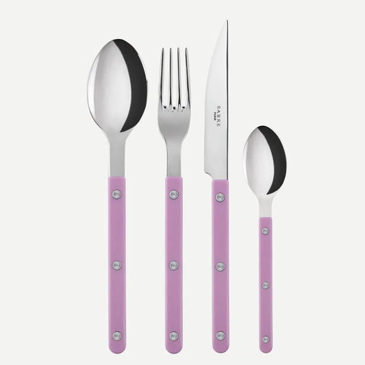 Bistrot Shiny Solid Cutlery - Pink