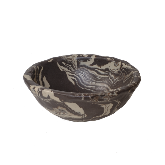 Marble Bowl Dark Chocolate Small