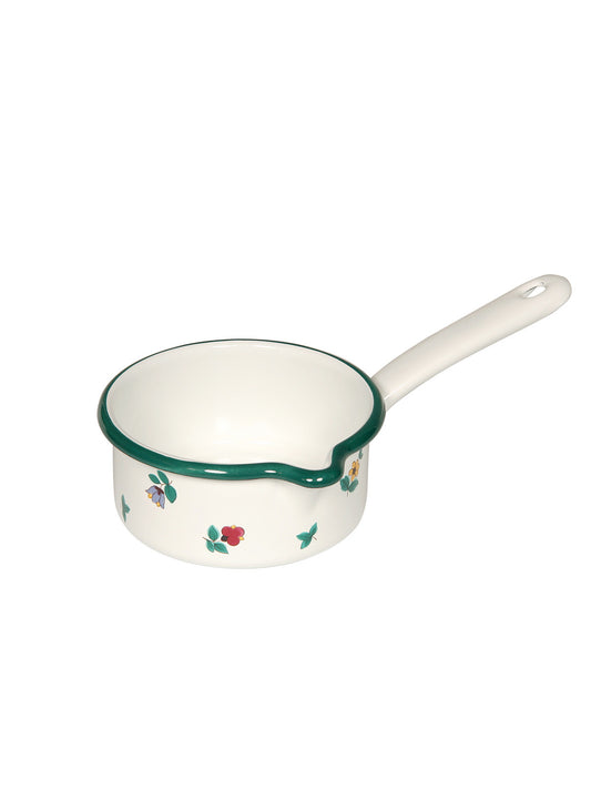 Gmundner Scattered Flowers Saucepan with Spout 0.75L