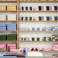 A shot of the Hay cotton towels collection, available in different sizes and colours.