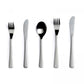 David Mellor Cafe collection stainless steel cutlery place setting with satin finish