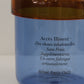 Close-up of HÔTEL827 Overhaze Blue mouth blown borosilicate glass jar container with lid