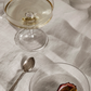 Ripple Champagne Saucers Set of 2 (Clear)