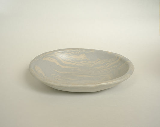 Egg Bowl Marble Cloud Large