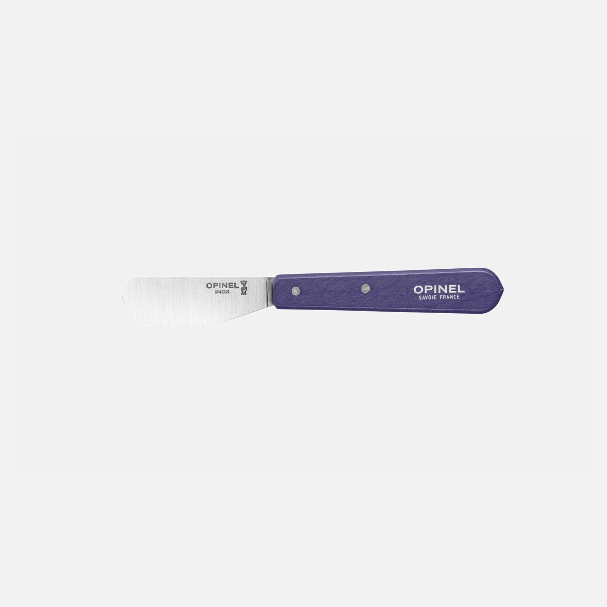 Opinel N117 spreading butter knife with Violet handle