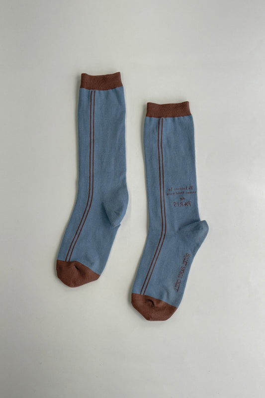 Cuddle Weather Socks (Dusty Blue)