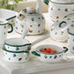 Gmundner Scattered Flowers Saucepan with Spout 0.75L
