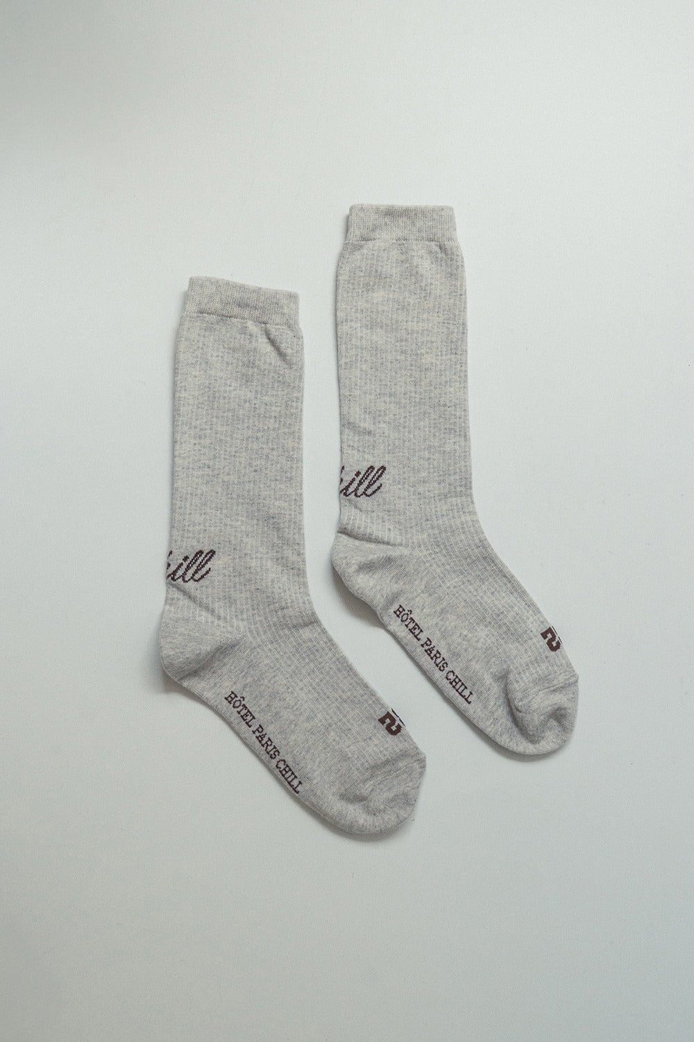 Hotel Paris Chill Summer Chill Socks (Pale Grey)