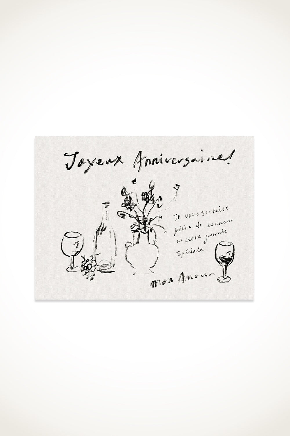 On Our Anniversary Postcard