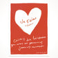 Red Chèrie Postcard