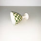 Green Checkerboard Bowl