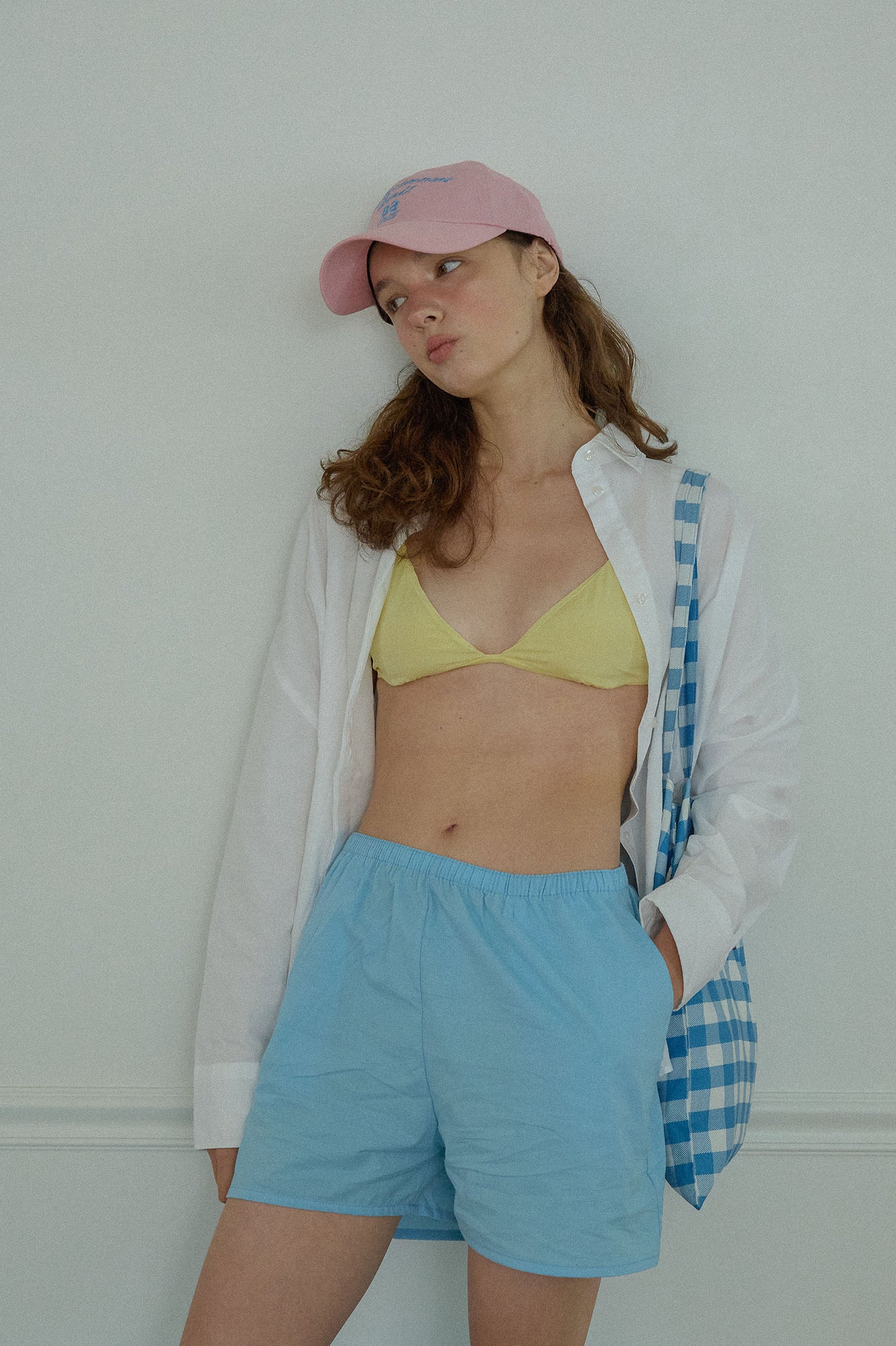 Standby Baseball Cap (Strawberry Milk)