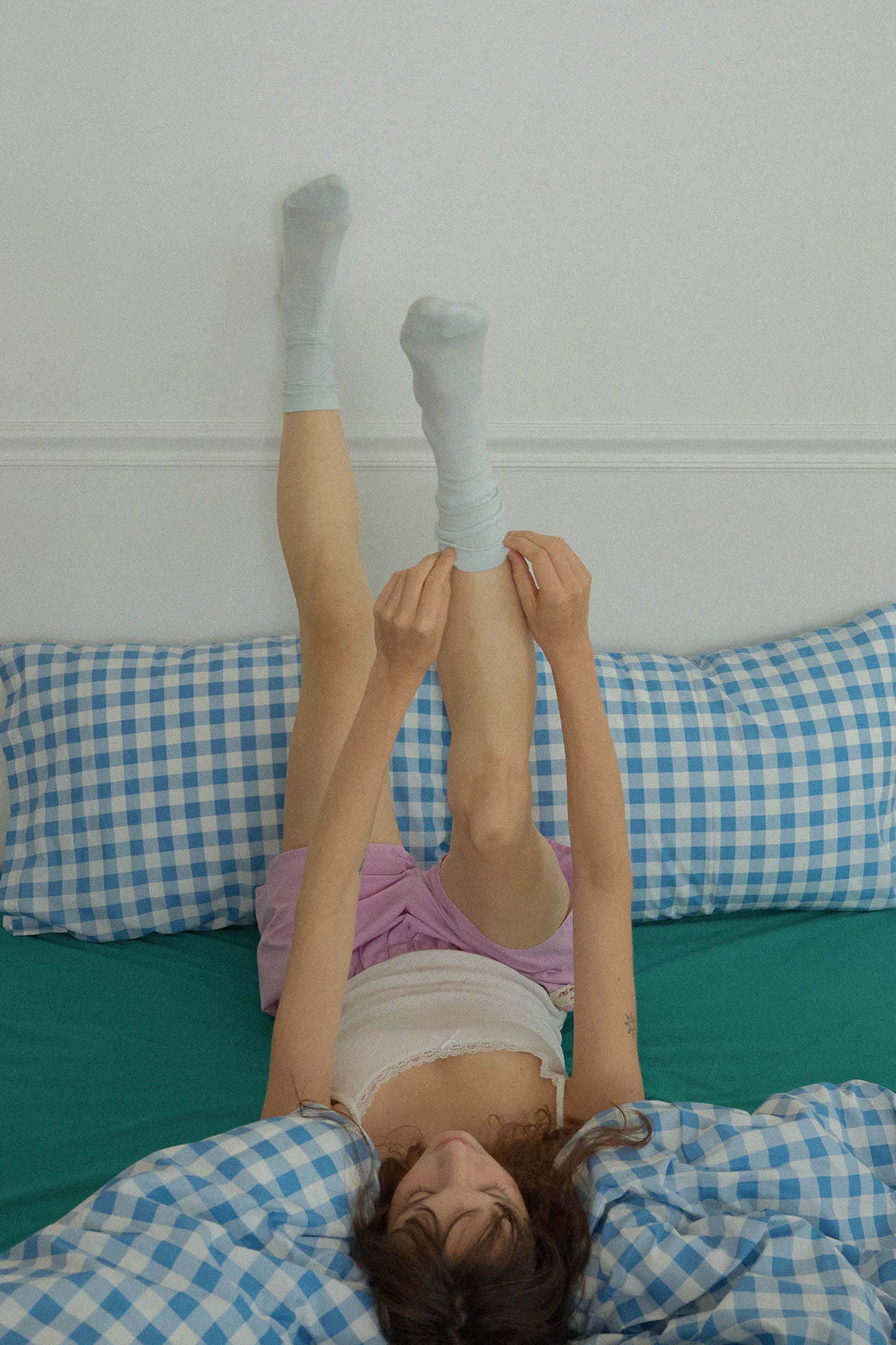 Summer Chill Socks (Pale Blue)