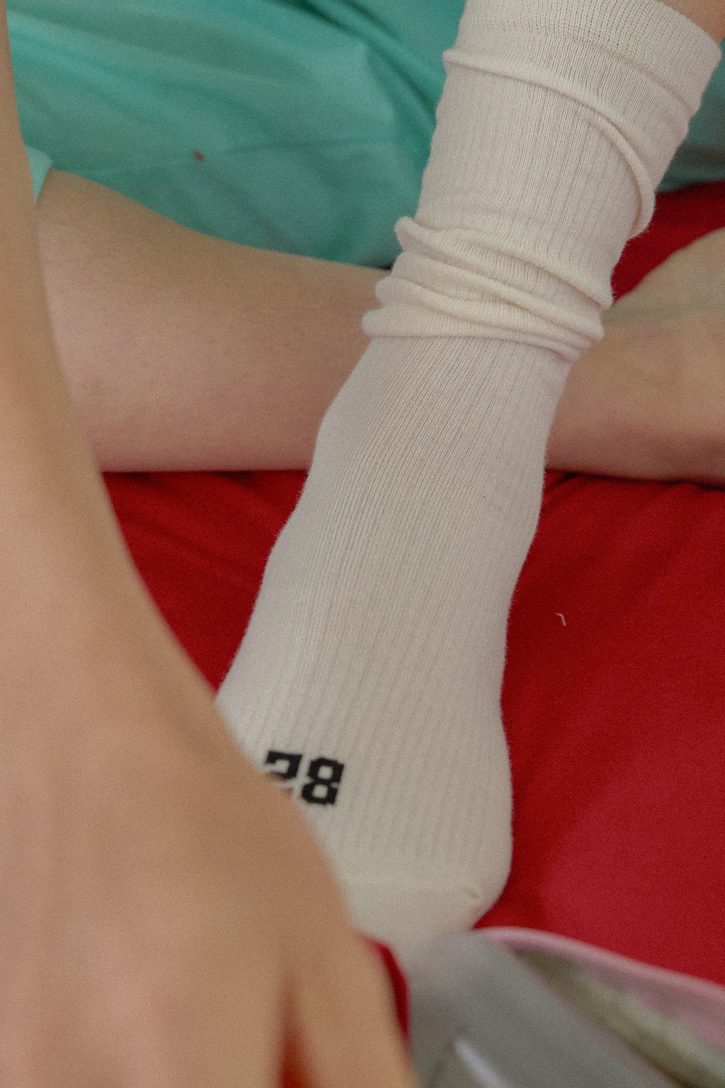 Summer Chill Socks (Pale Cotton)