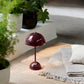Verner Panton Flowerpot VP9 Portable Table Lamp (Dark Plum)