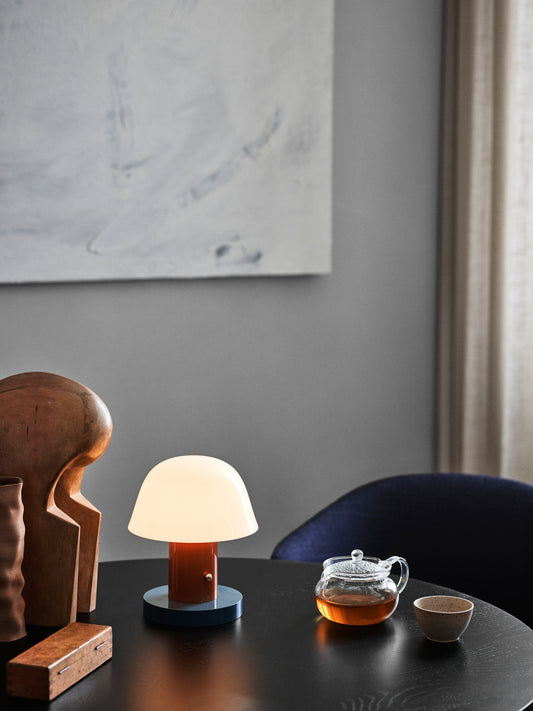 Setago Table Lamp (Rust & Thunder)