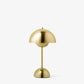 Verner Panton Flowerpot VP9 Portable Table Lamp (Brass-Plated)
