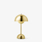 Verner Panton Flowerpot VP9 Portable Table Lamp (Brass-Plated)