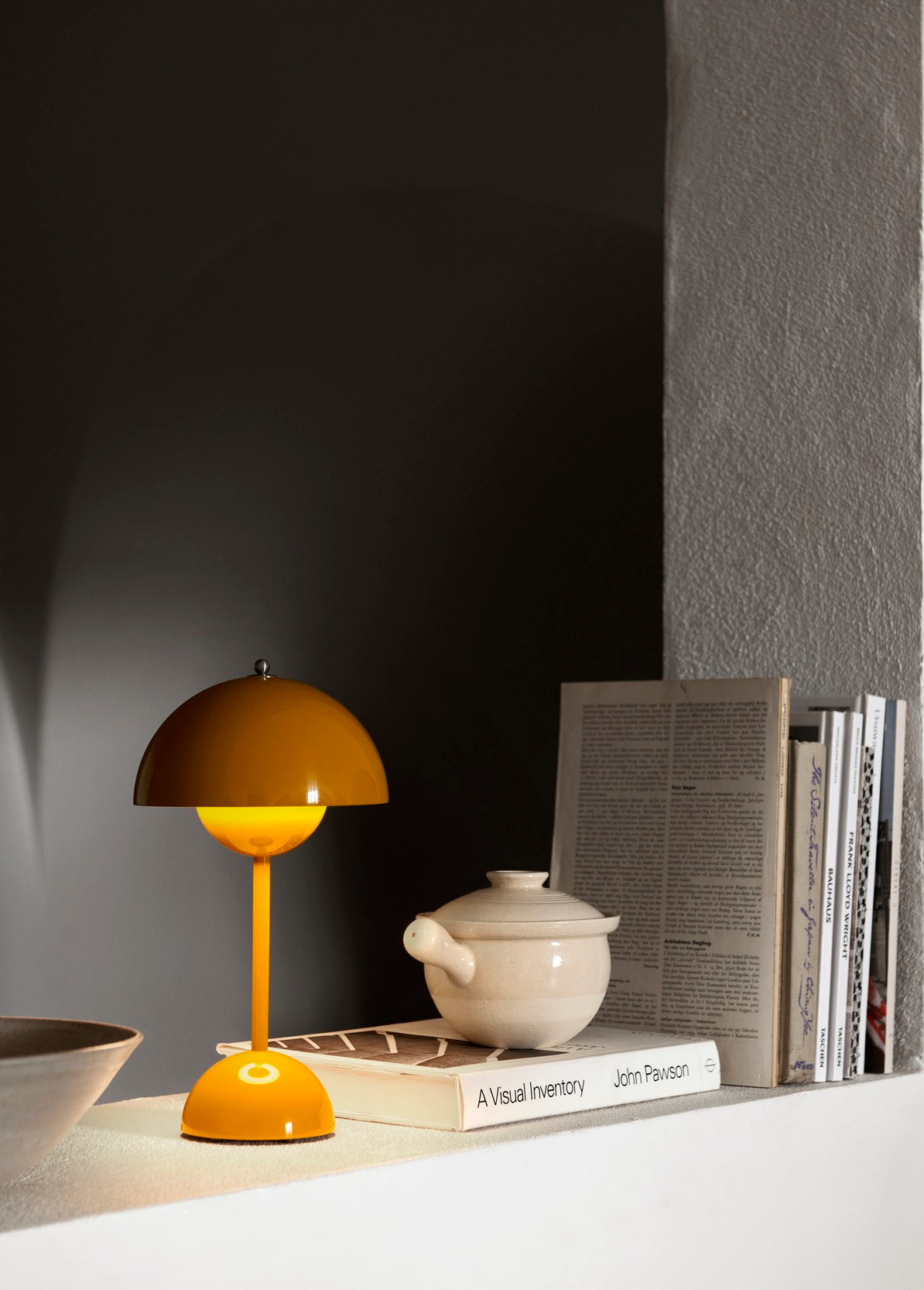 Flowerpot VP9 Verner Panton 1968 (Mustard)