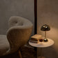 Verner Panton Flowerpot VP9 Portable Table Lamp (Brass-Plated)