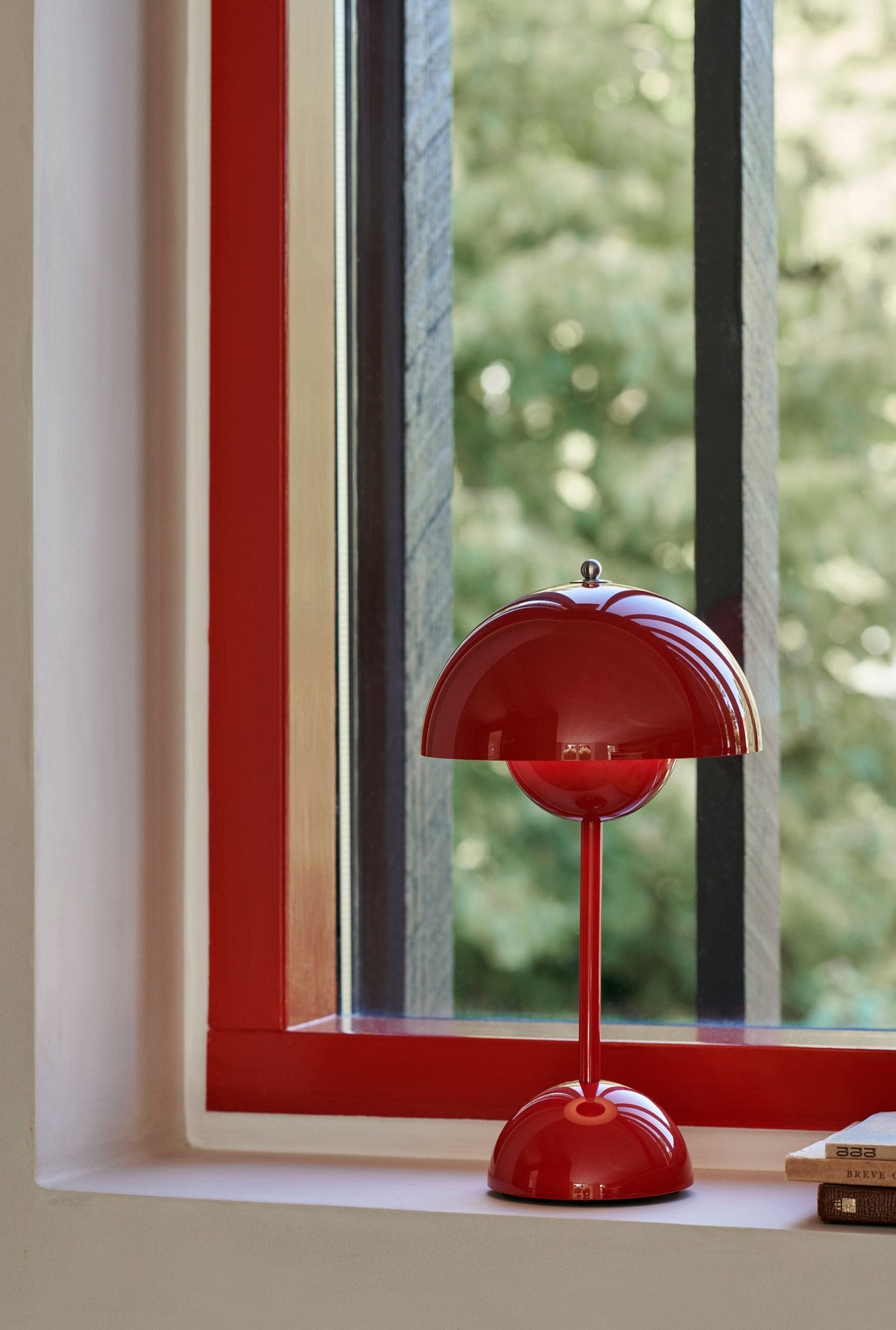 Flowerpot VP9 Verner Panton 1968 (Vermilion Red)