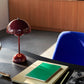 Verner Panton Flowerpot VP9 Portable Table Lamp (Dark Plum)