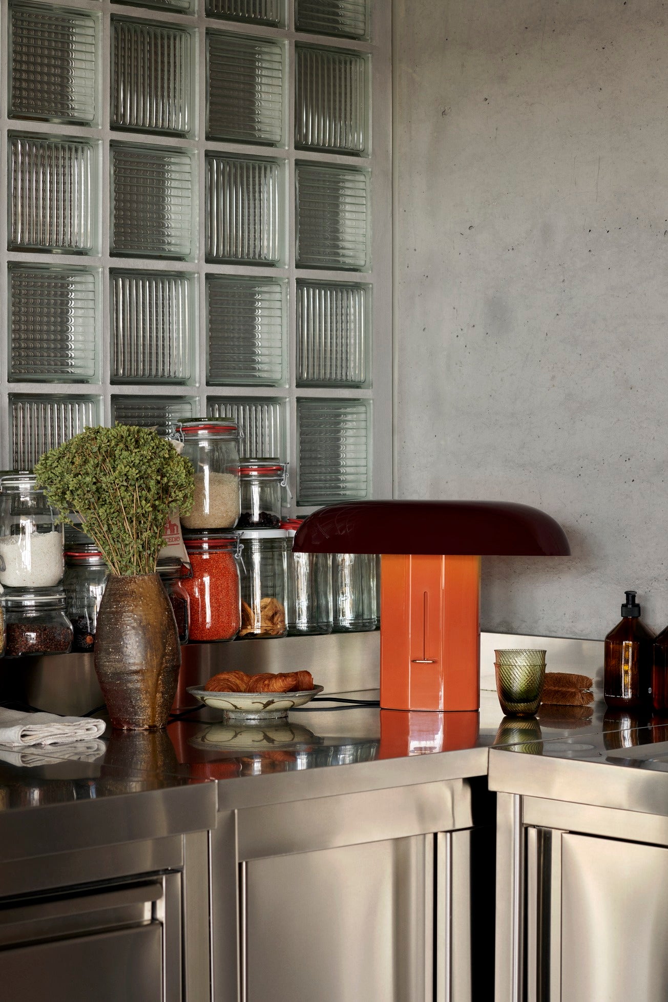 Montera Table Lamp JH42 (Amber & Ruby)