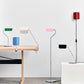 A lifestyle shot of the collection of Hay Apex lamps in different colours and variants. 