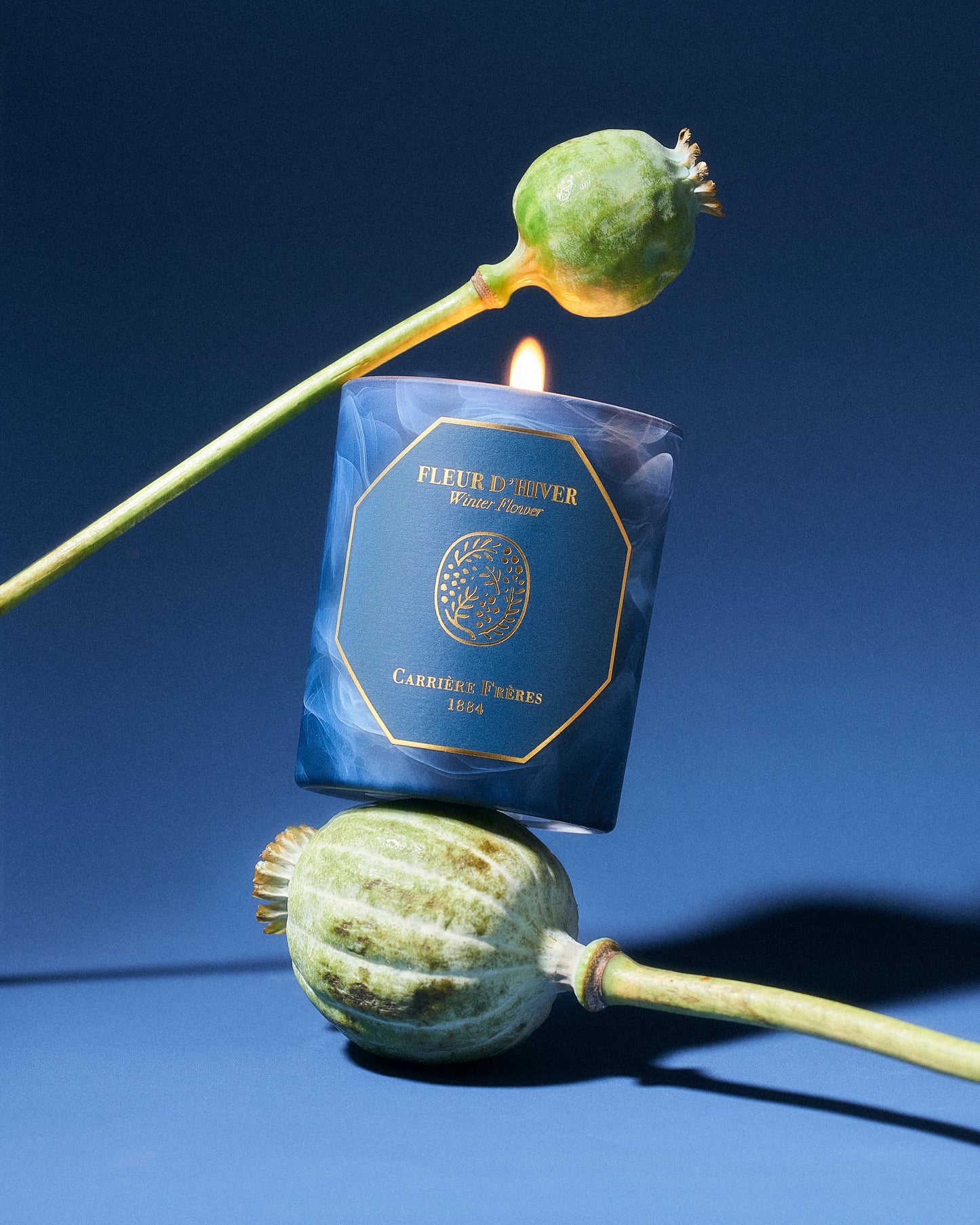 Winter Flower Candle 185g
