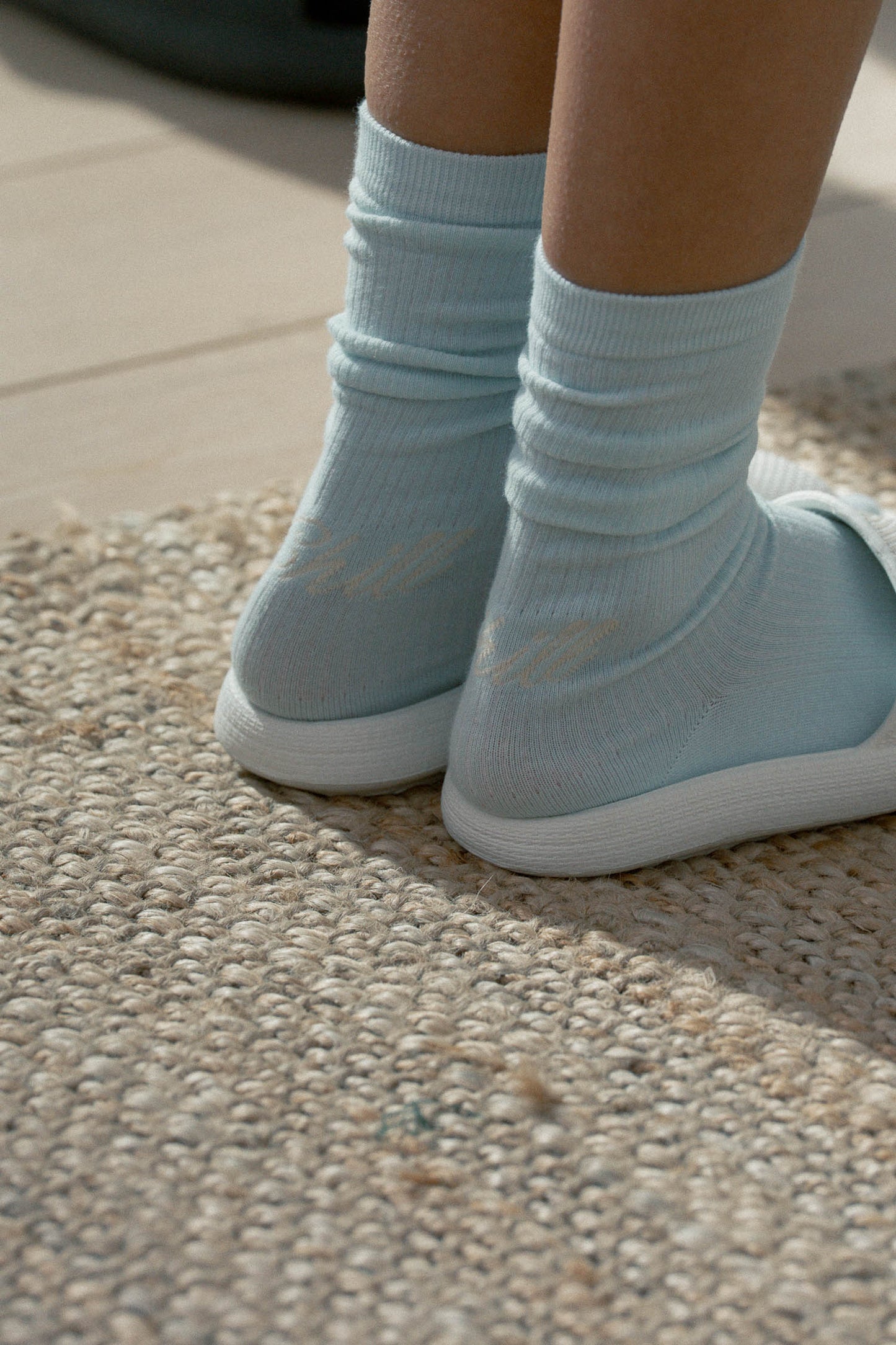 Summer Chill Socks (Pale Blue)
