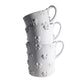 Carron Paris Nœud-Nœud Mug With Handle white bows in multiple sizes. 