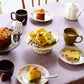 Studio M' Parler Compote 21cm in white porcelain, perfect for serving cake, or a selection of your favourite desserts. 
