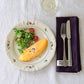 Studio M' Rosier Plate 24cm in a warm, subtle beige glaze, perfect for main.