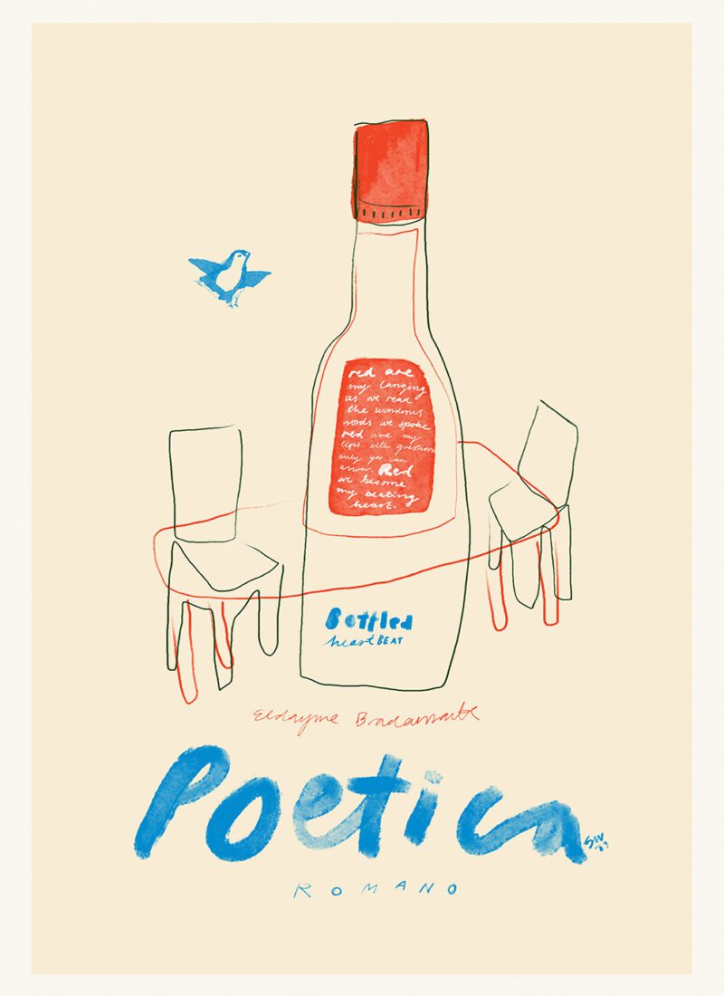 Art print Poetica by Das Rotes Rabbit exclusively created for The Poster Club.