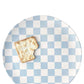 Diner Check Dinner Plate 25cm