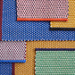A close up shot of the Hay door mats, available in different colours.