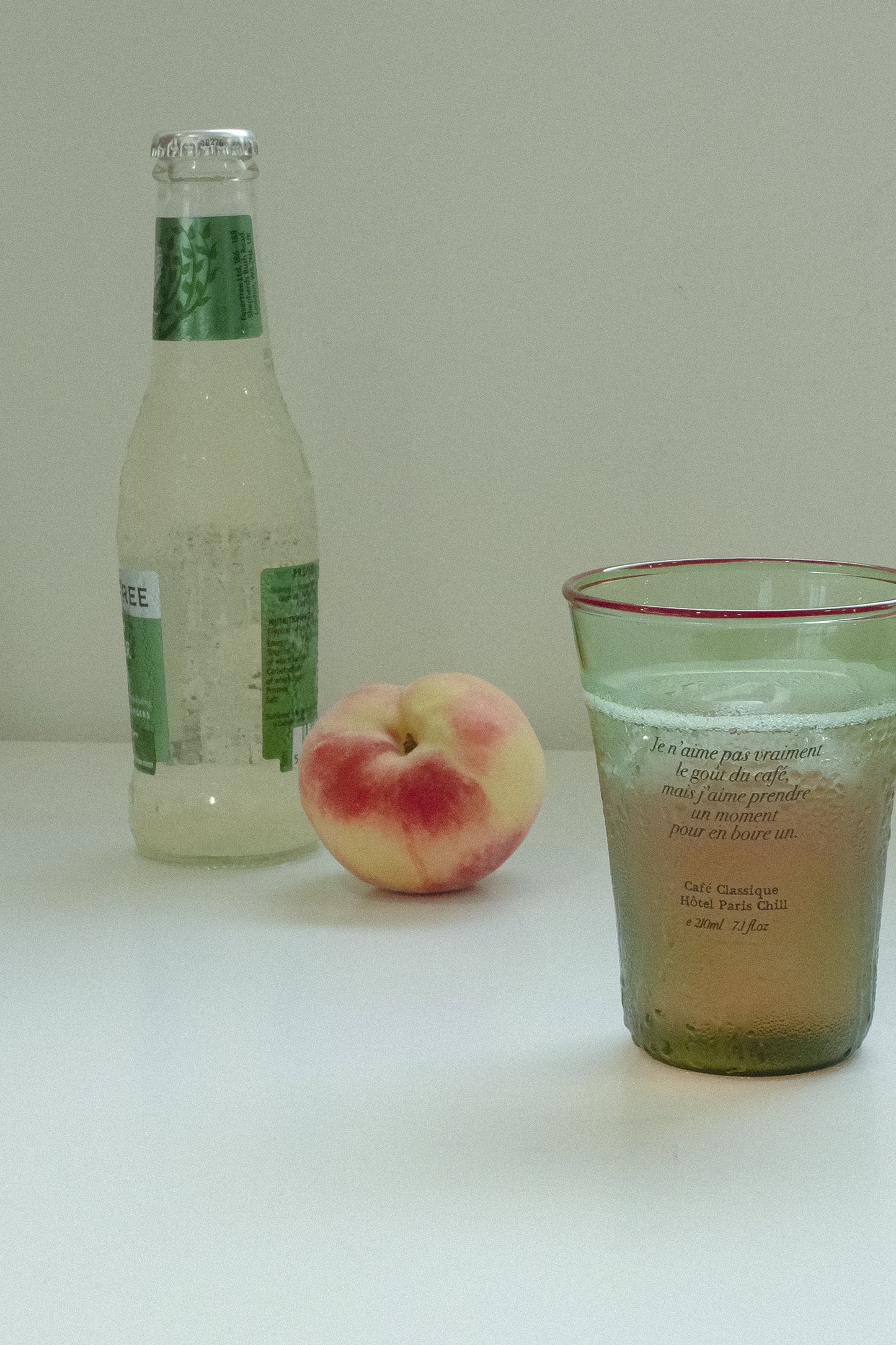 Sun Kissed Glass Cup (Olive)