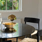 Verner Panton Flowerpot VP9 Portable Table Lamp (Brass-Plated)