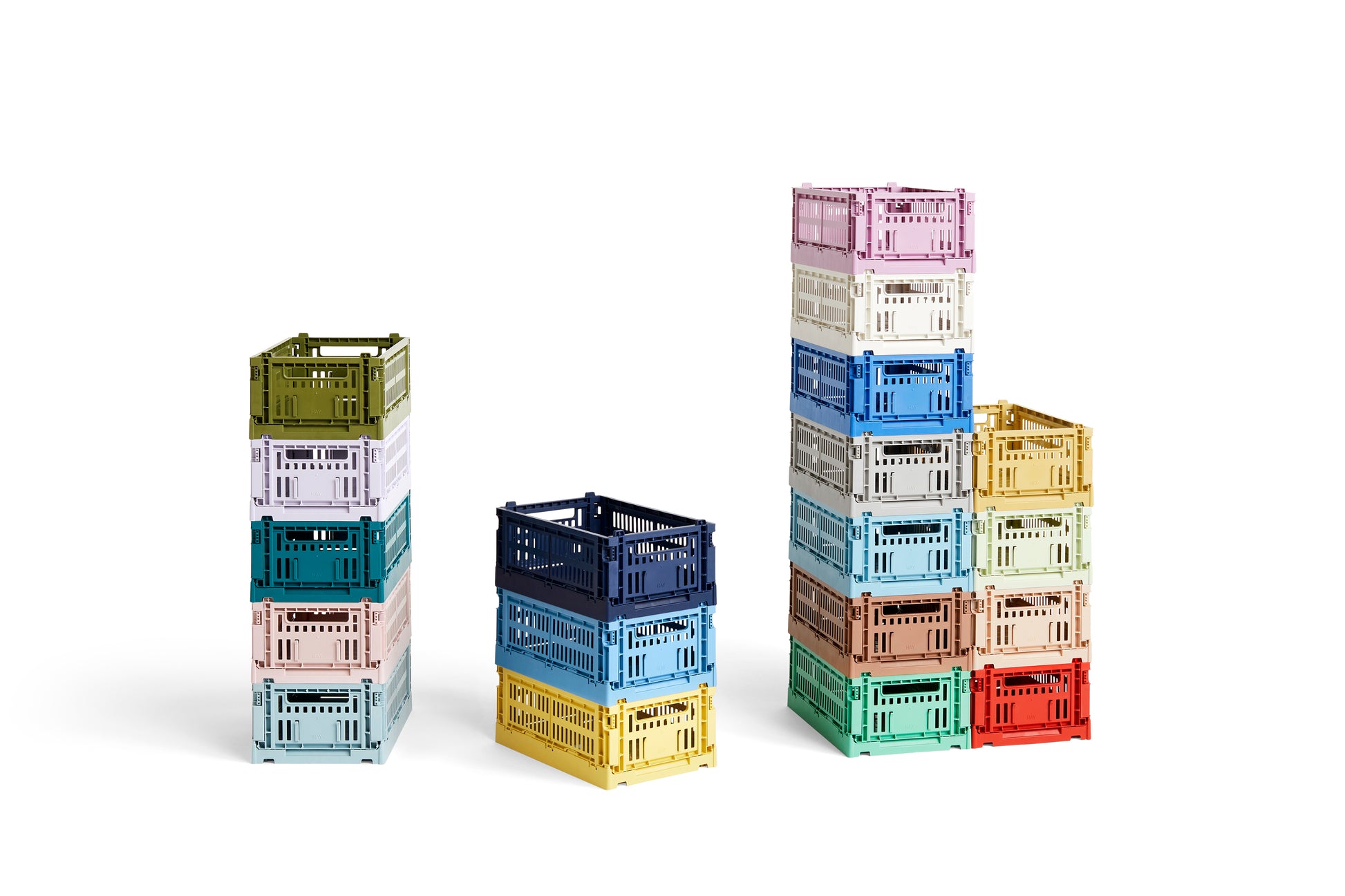 A pack shot of Hay Colour Crate organiser.s 